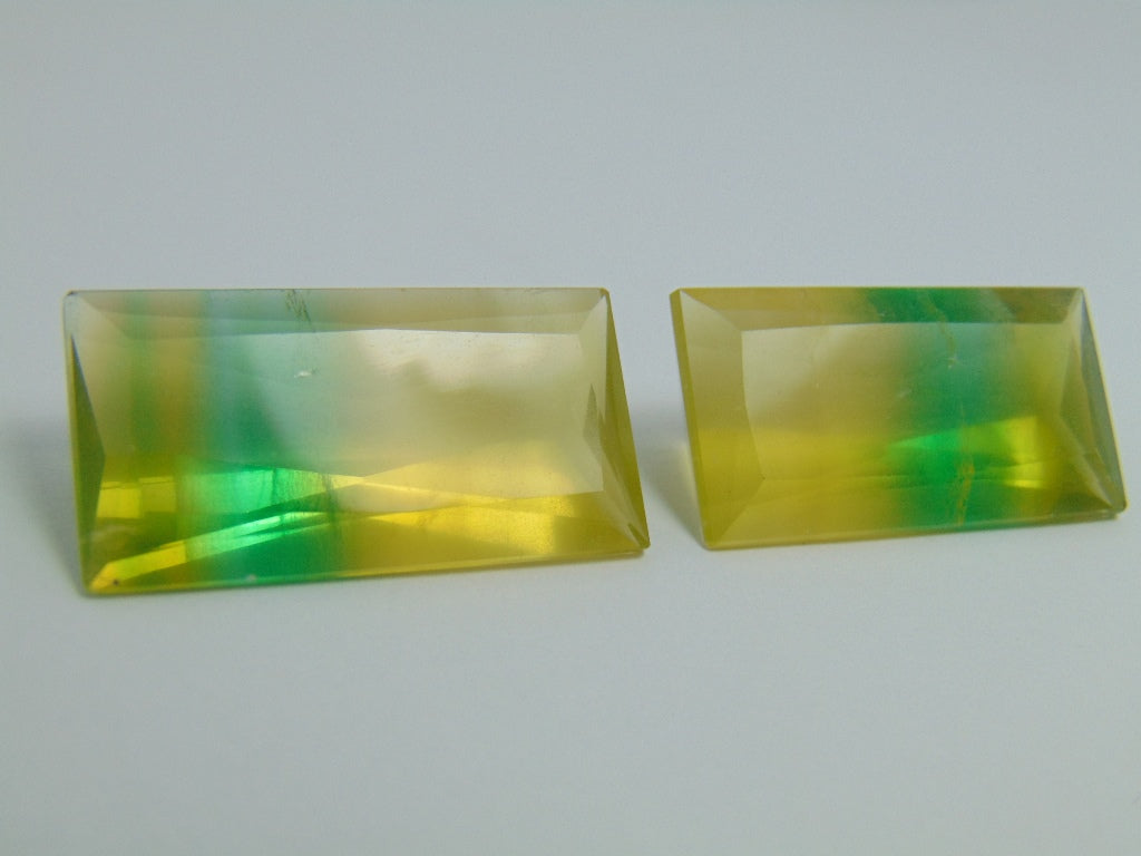 109.70ct Fluorite Pair 33x17mm