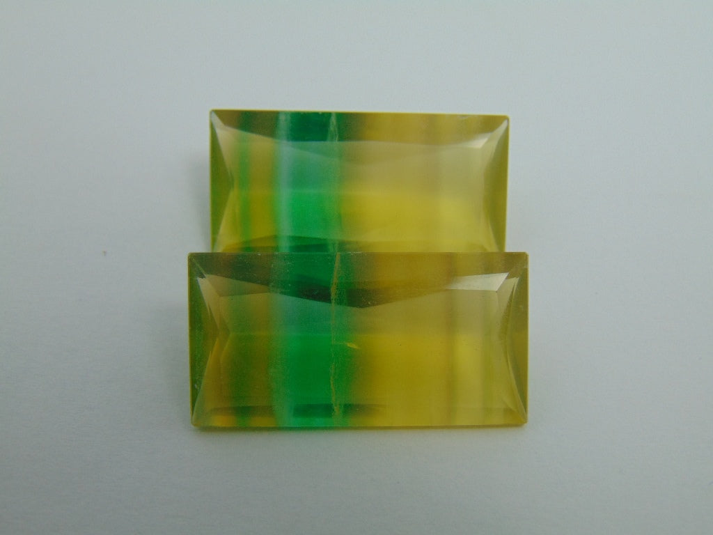 109.70ct Fluorite Pair 33x17mm