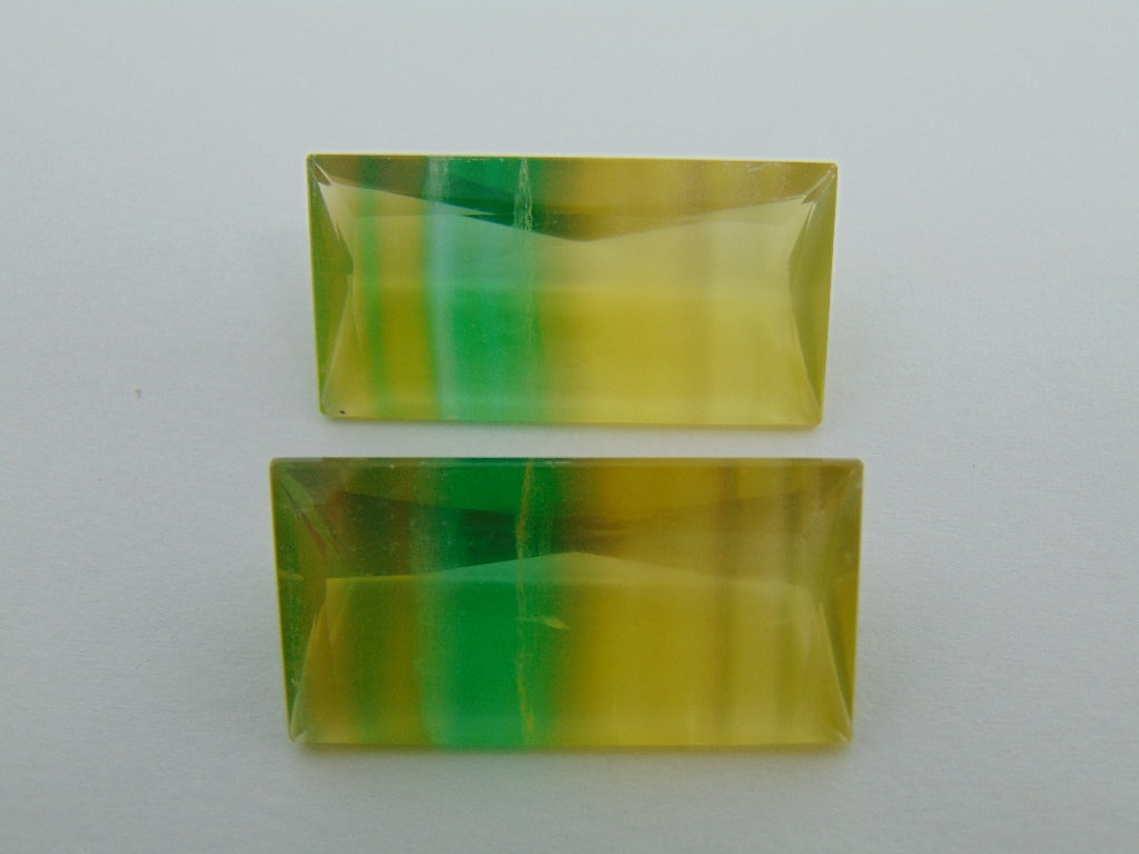 109.70ct Fluorite Pair 33x17mm