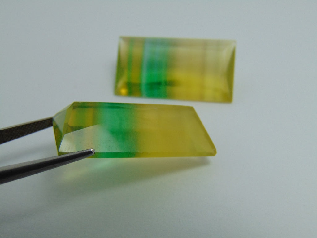 109.70ct Fluorite Pair 33x17mm