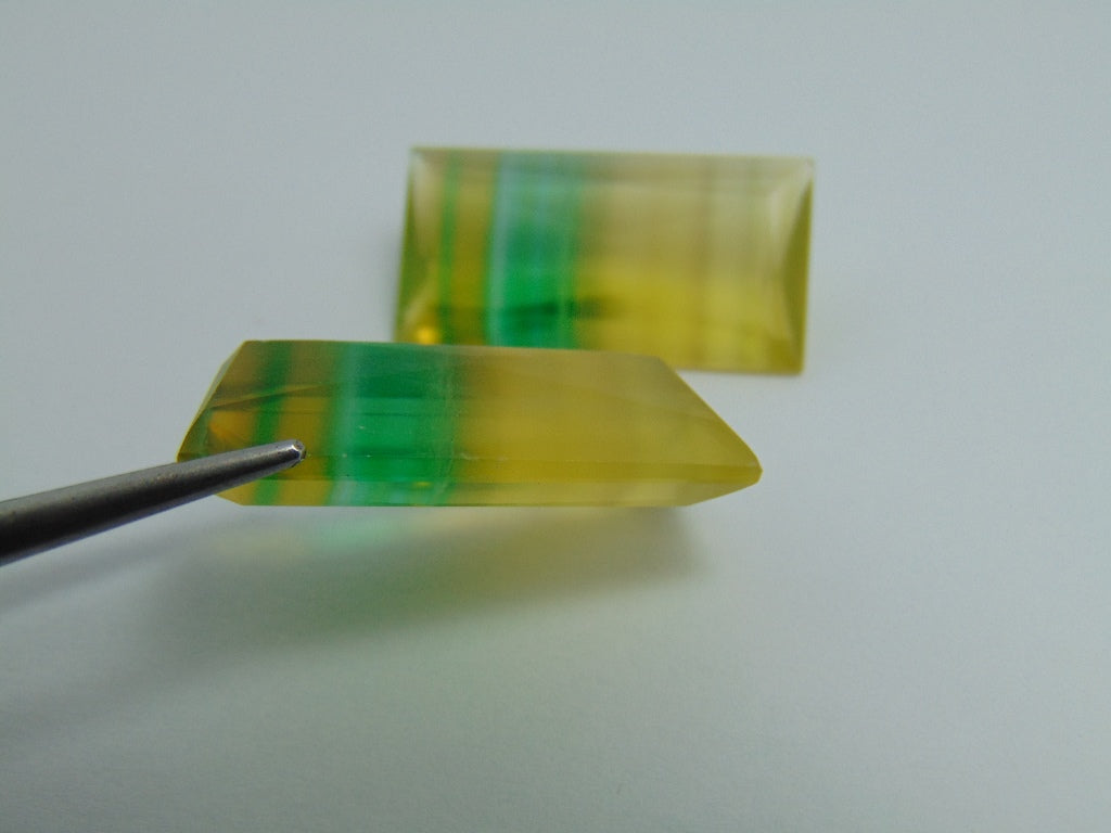 109.70ct Fluorite Pair 33x17mm