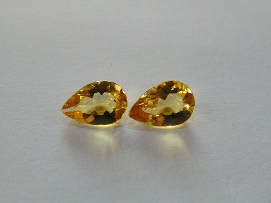 4.30ct Beryl Pair