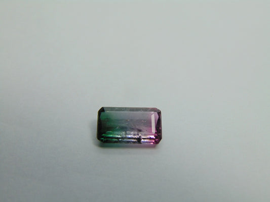 2,50ct Turmalina Bicolor 11x7mm