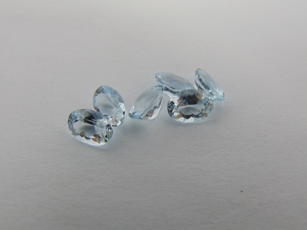 Aquamarine de 4,90 cts (calibrado)