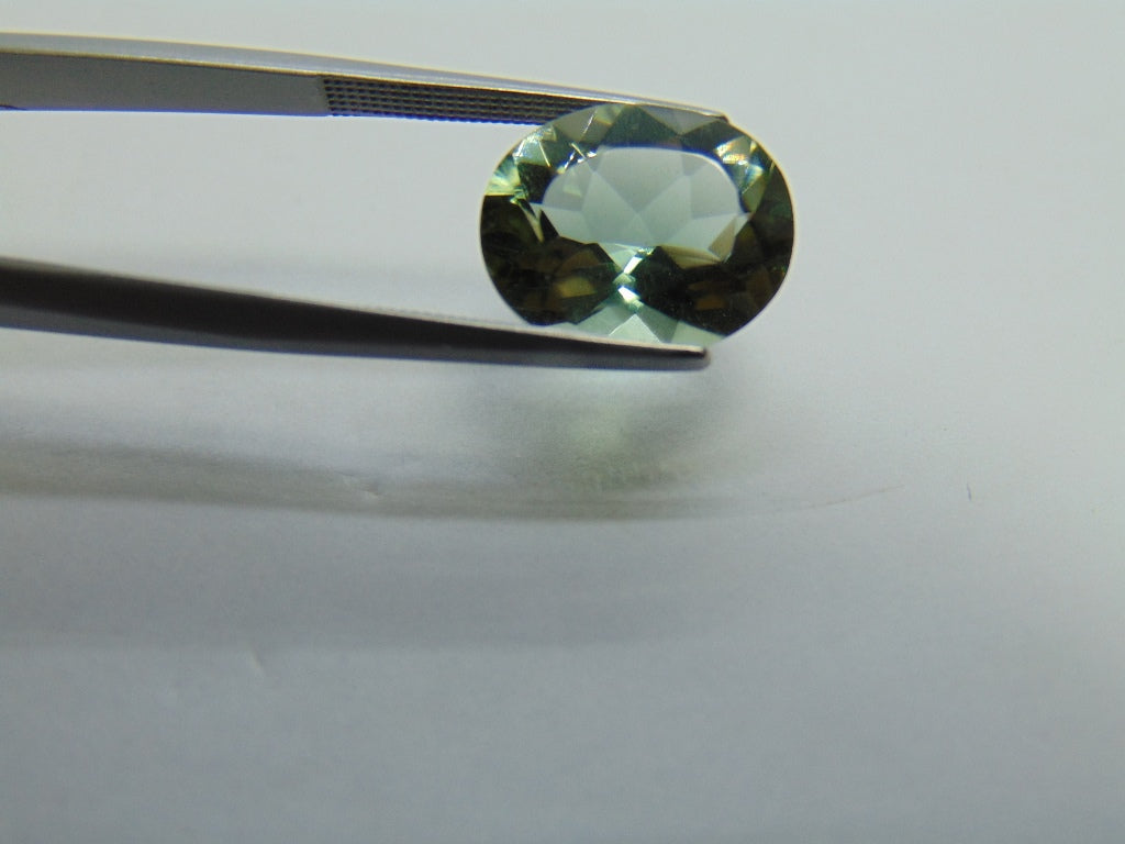 6.27ct Prasiolite 13x11mm