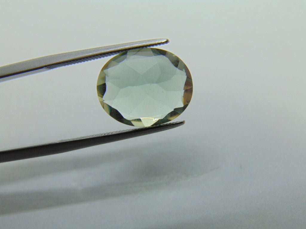 6.27ct Prasiolite 13x11mm