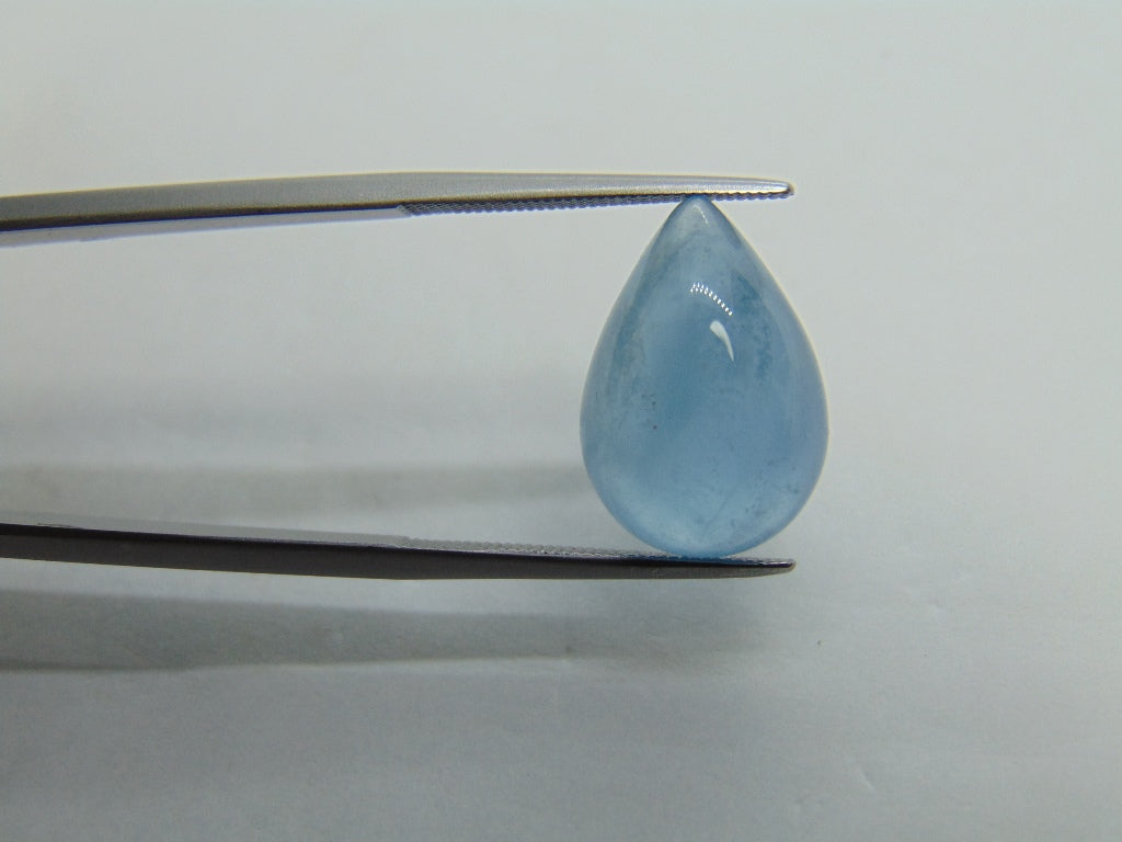 8ct Aquamarine Cabochon 17x11mm