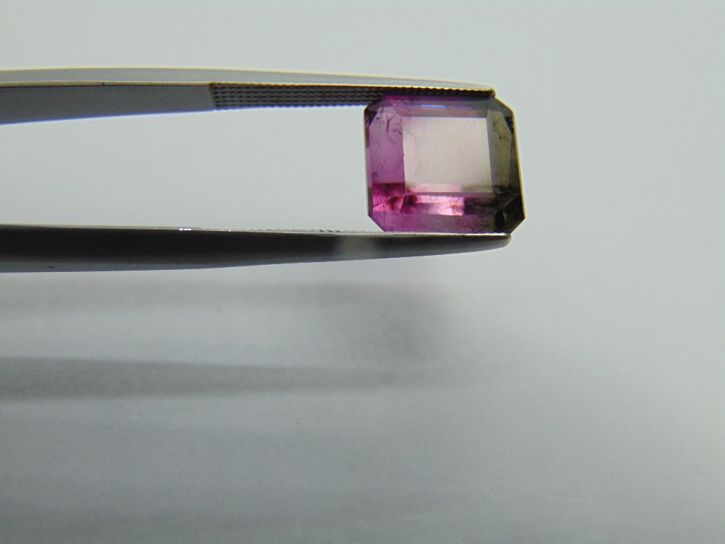 5,38ct Turmalina Bicolor 10mm