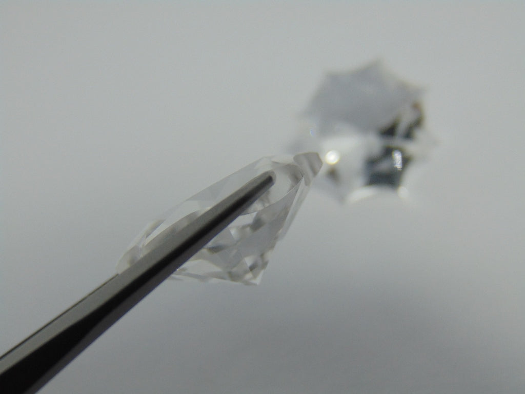 43.60ct Quartz Crystal Pair 22mm