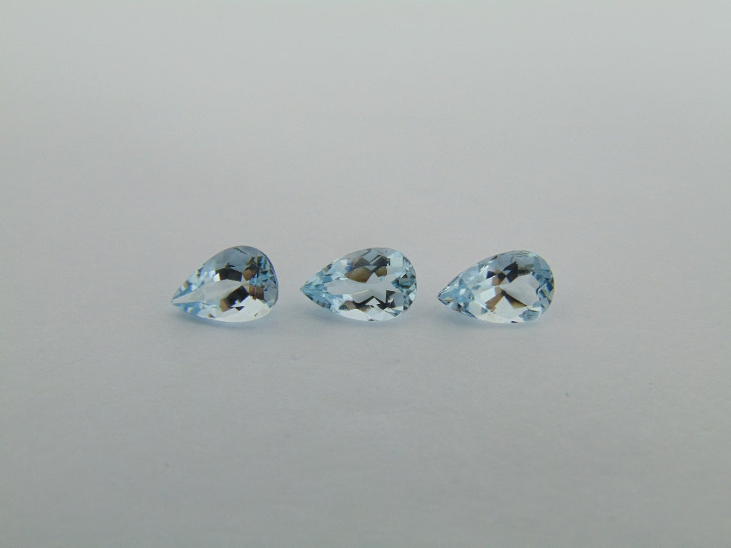 3,45 cts Aquamarine calibrado