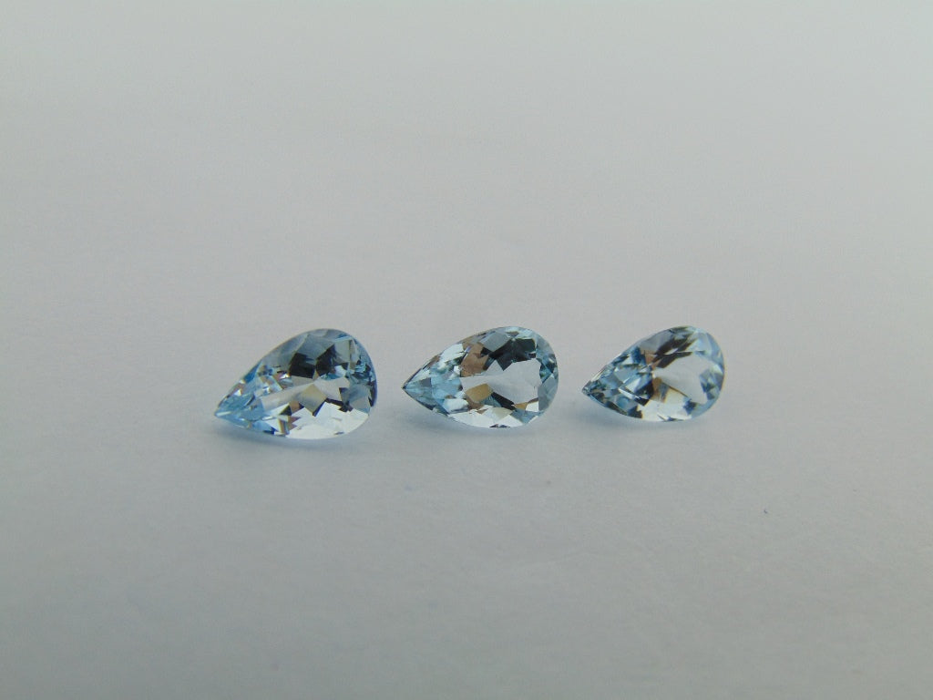 3,45 cts Aquamarine calibrado