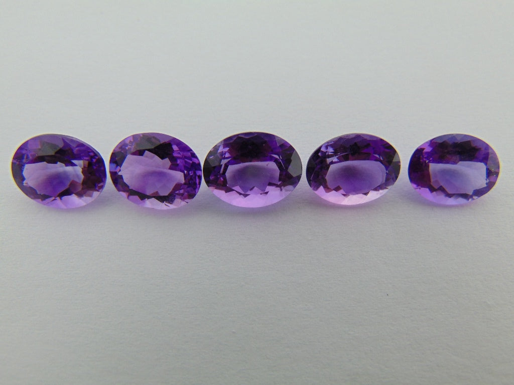 11.30ct Amethyst Calibrated 10x8mm