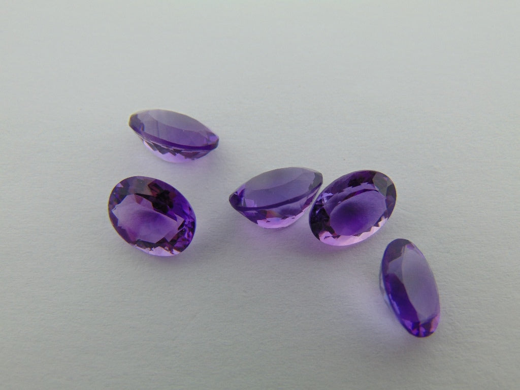 11.30ct Amethyst Calibrated 10x8mm