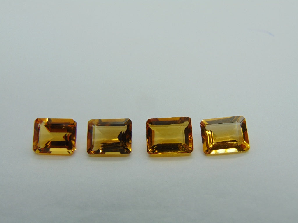 11.55ct Citrine Calibrated 10x8mm