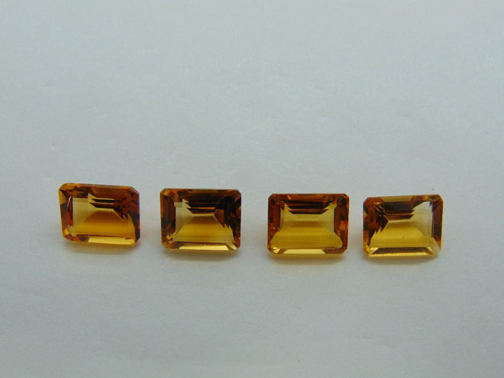 11.55ct Citrine Calibrated 10x8mm