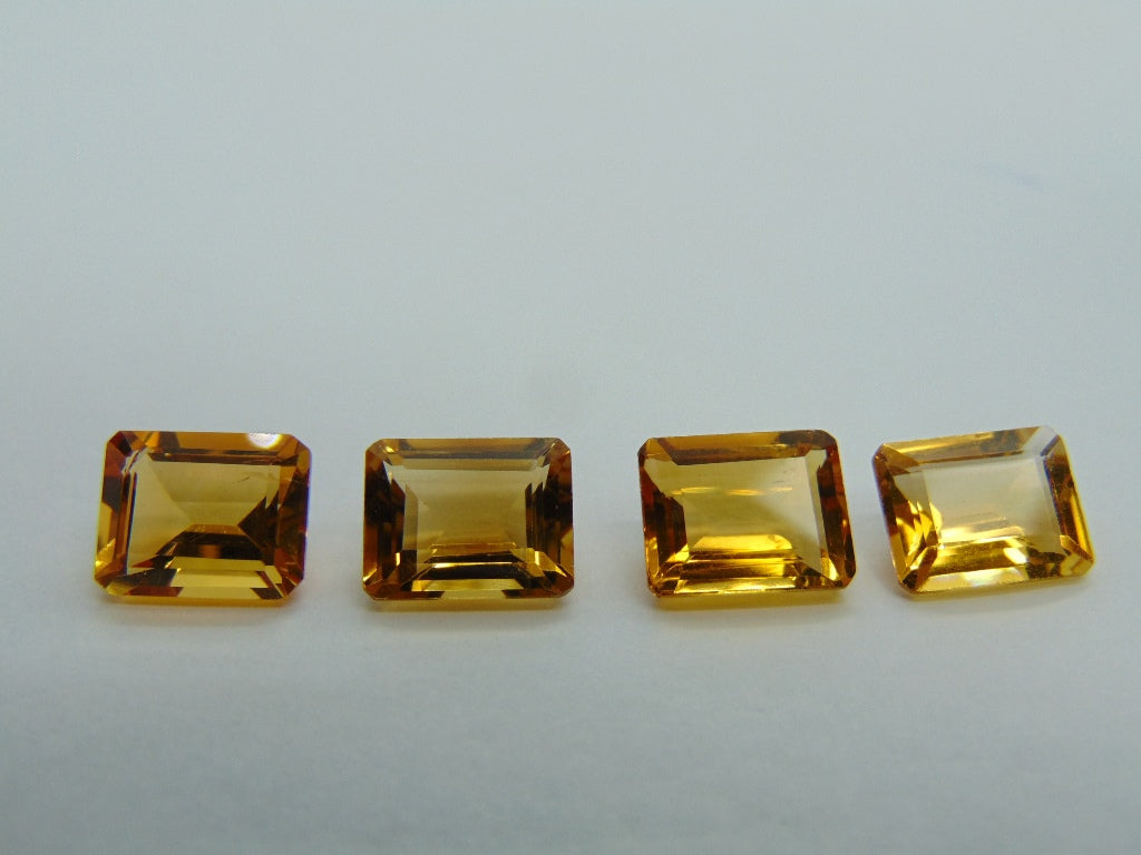 11.55ct Citrine Calibrated 10x8mm