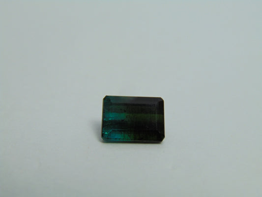 Turmalina Bicolor 4,10ct 10x8mm