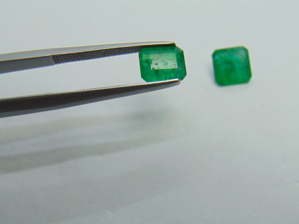 2.11ct Emerald 7x5mm 6mm