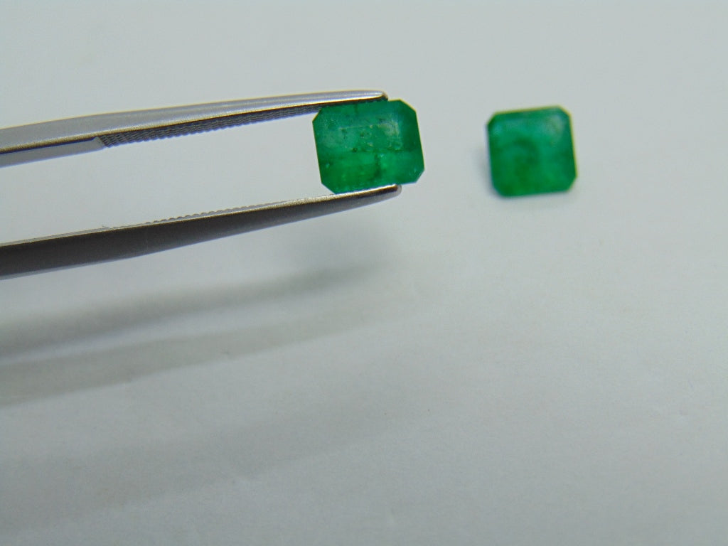 2.11ct Emerald 7x5mm 6mm