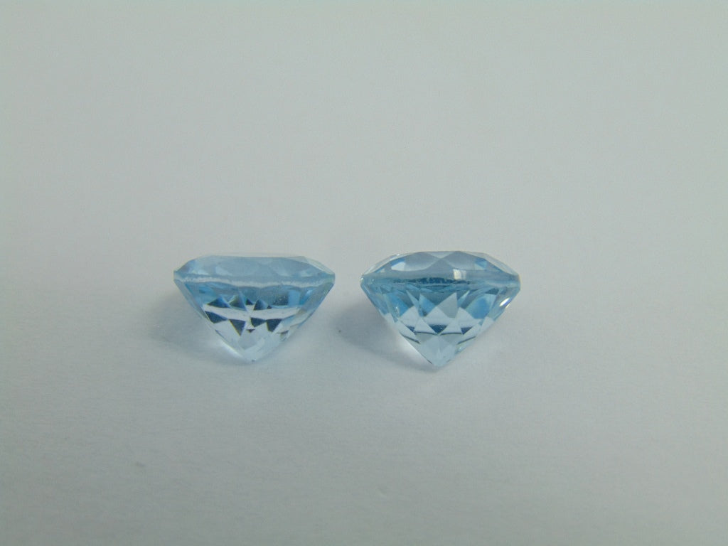 9.20cts Topaz (Sky) Pair