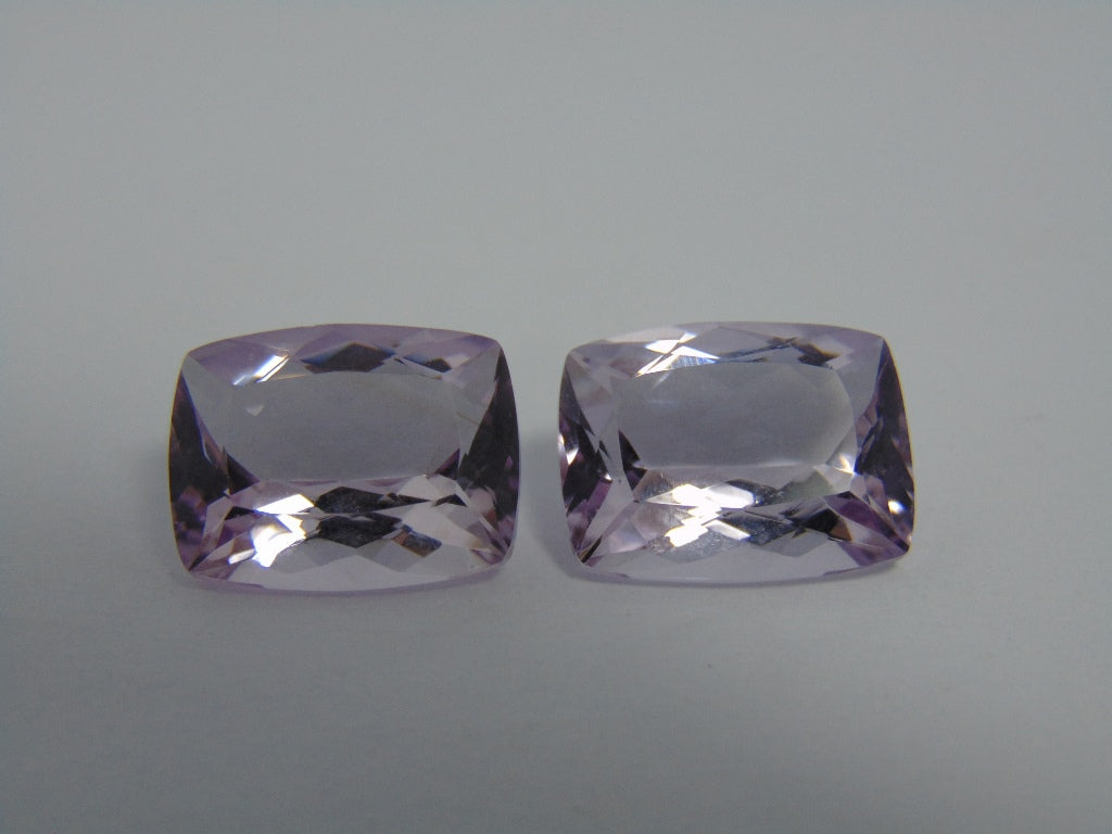 18.70cts Amethyst (Pair)