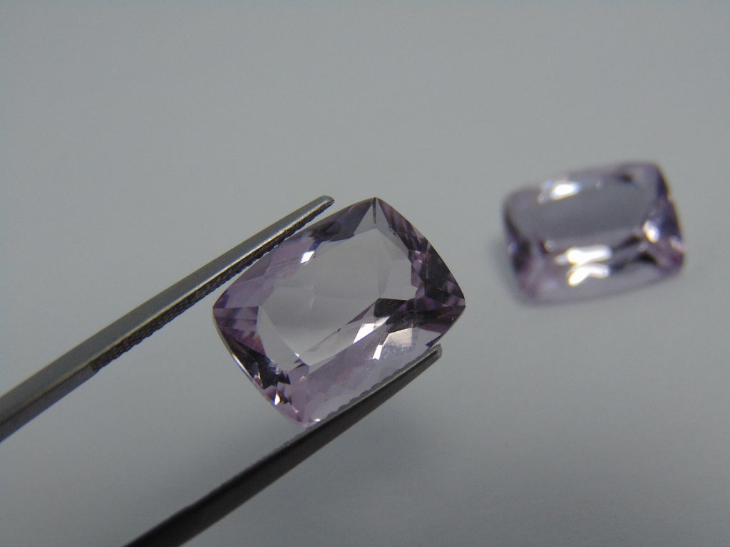 18.70cts Amethyst (Pair)