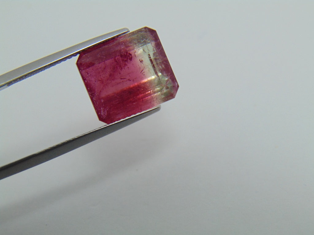 9.70ct Turmalina Bicolor 13x11mm