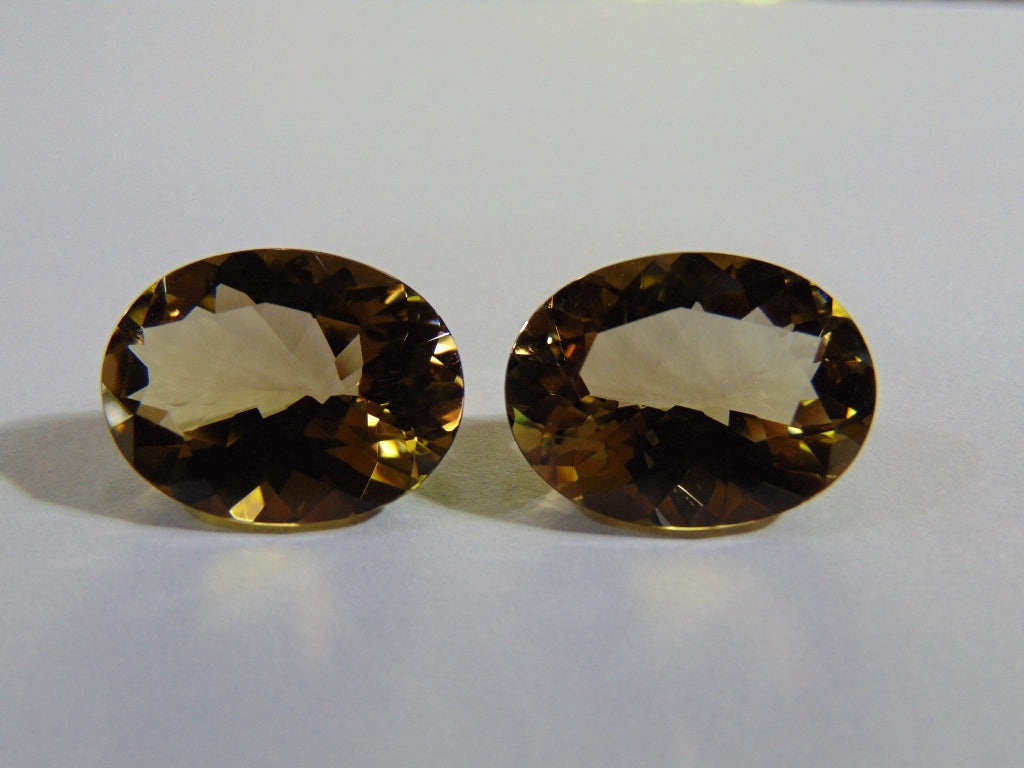 28,50 ct Citrino (Par)