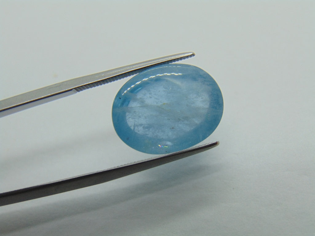 13.20ct Aquamarine Cabochon 14x13mm