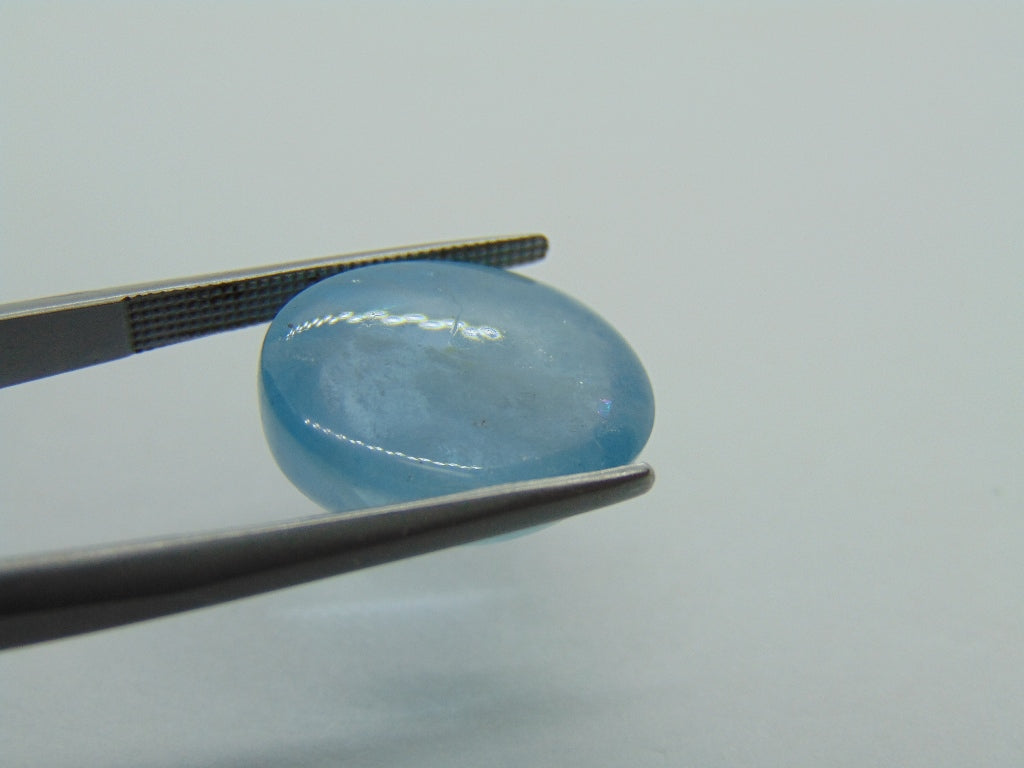 13.20ct Aquamarine Cabochon 14x13mm