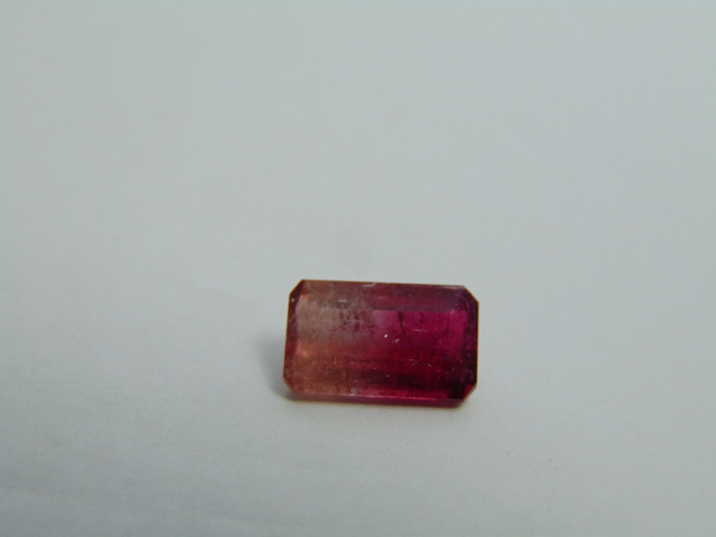 2,34ct Turmalina Bicolor 10x6mm