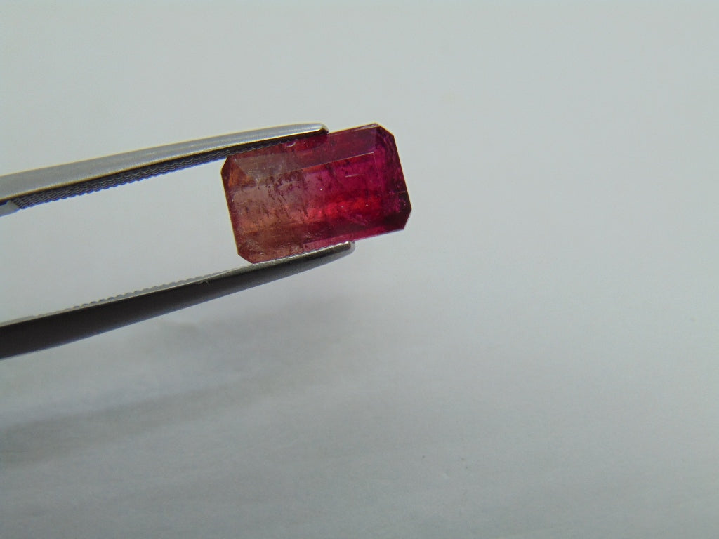 2,34ct Turmalina Bicolor 10x6mm