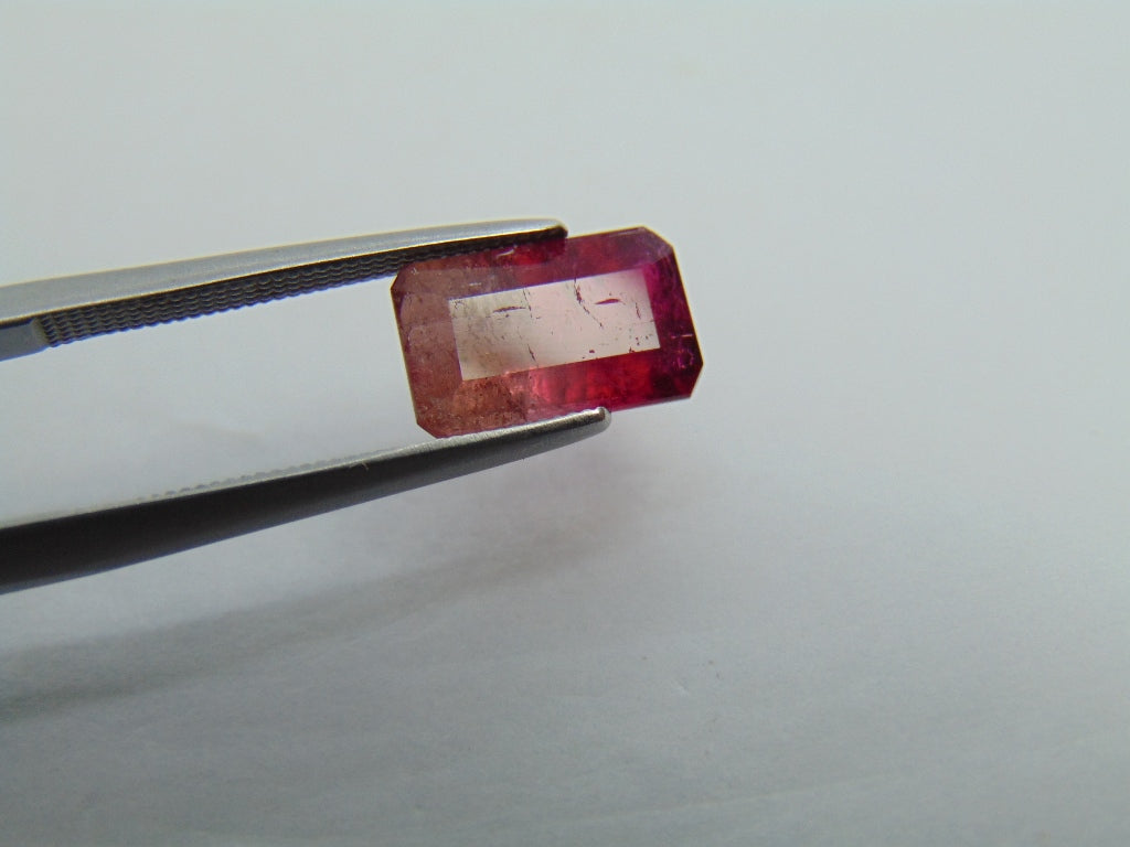 2,34ct Turmalina Bicolor 10x6mm