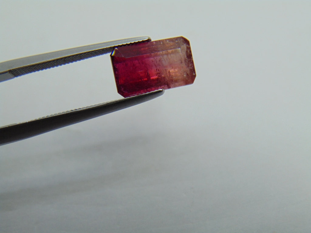 2,34ct Turmalina Bicolor 10x6mm