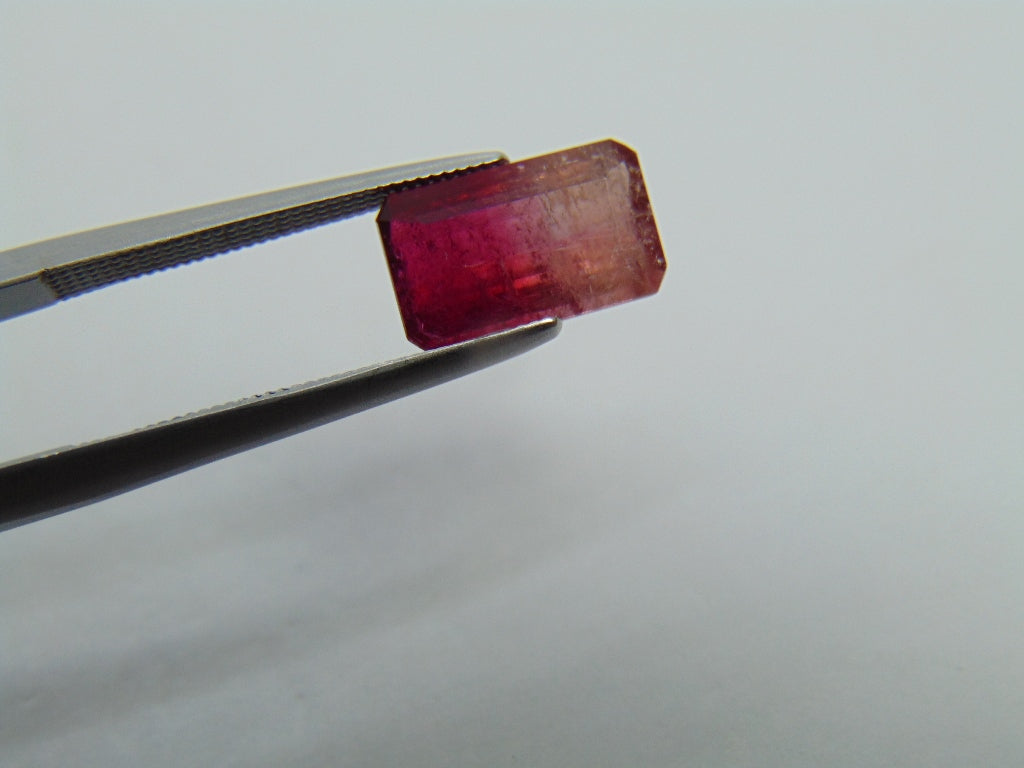 2,34ct Turmalina Bicolor 10x6mm