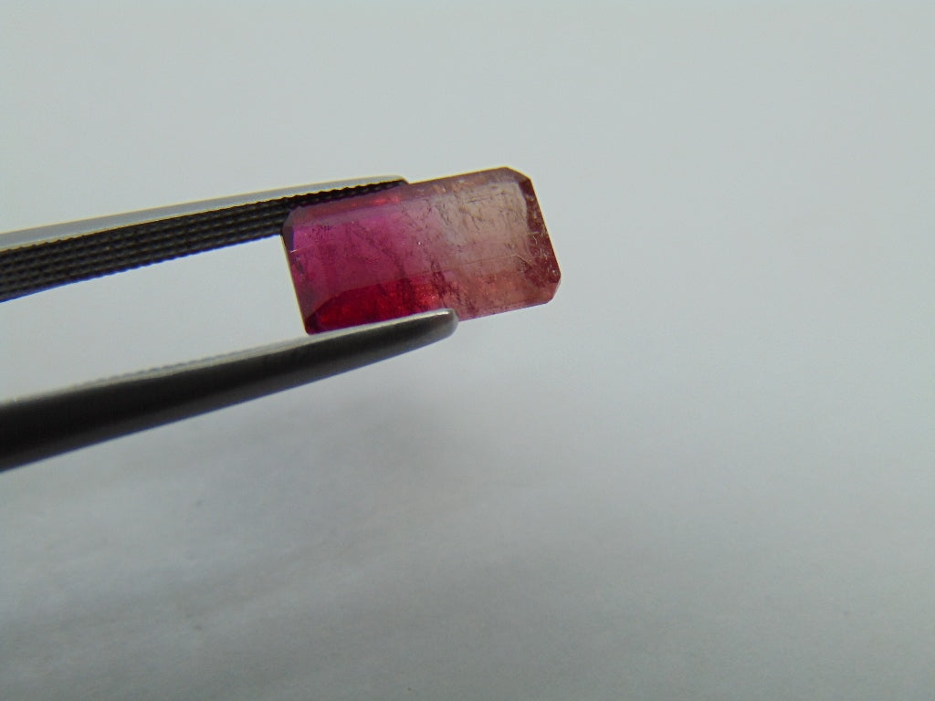 2,34ct Turmalina Bicolor 10x6mm