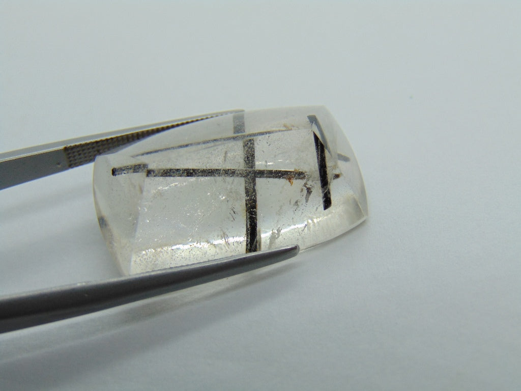 27.20ct Quartzo Com Inclusão 25x16mm