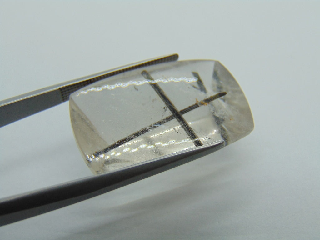 27.20ct Quartzo Com Inclusão 25x16mm