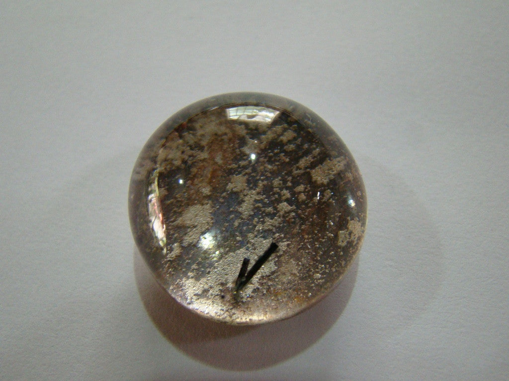 Inclusão de quartzo 63,50ct 20mm