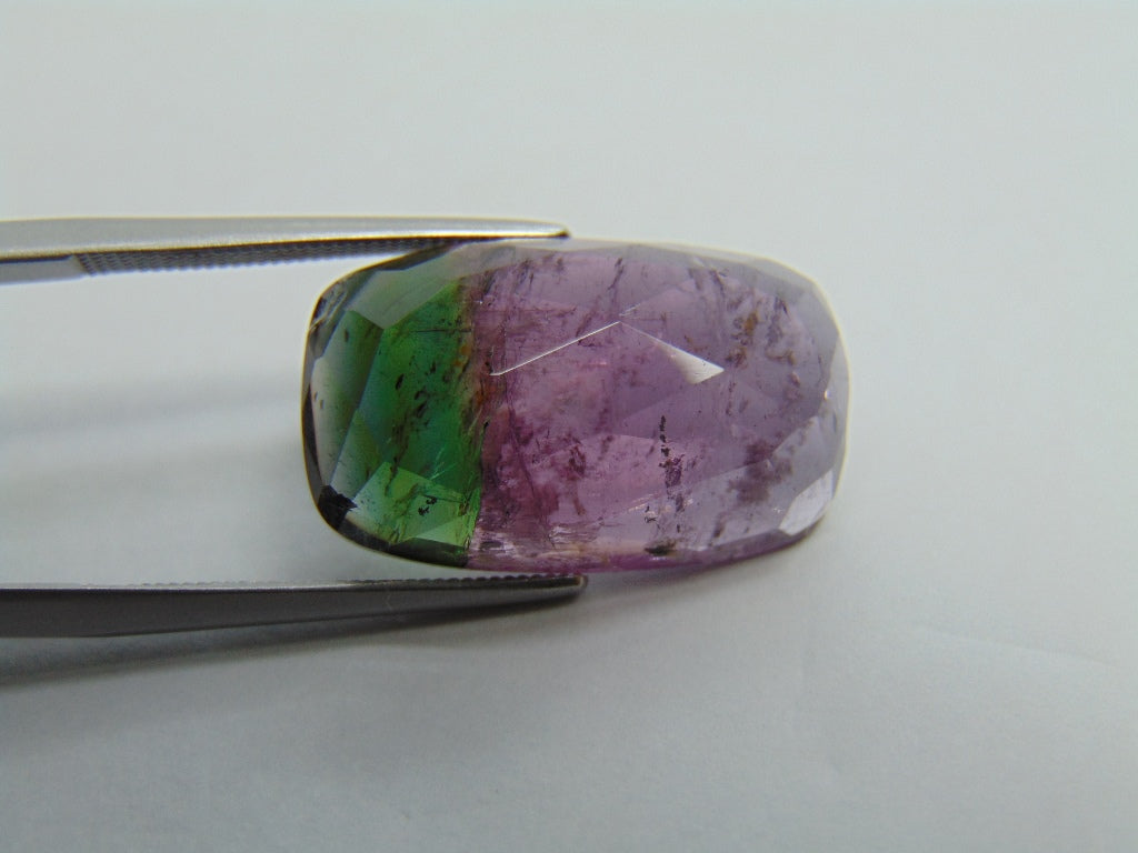 Turmalina Bicolor 13,80ct 20x12mm