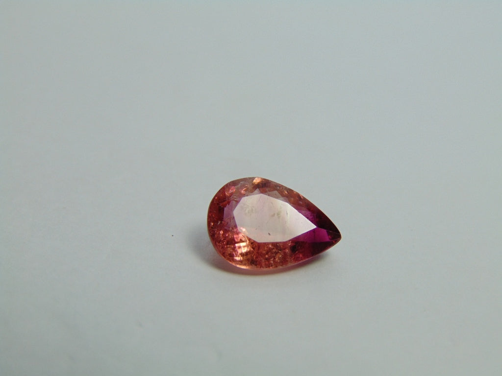 Turmalina Bicolor 3,70ct 13x9mm