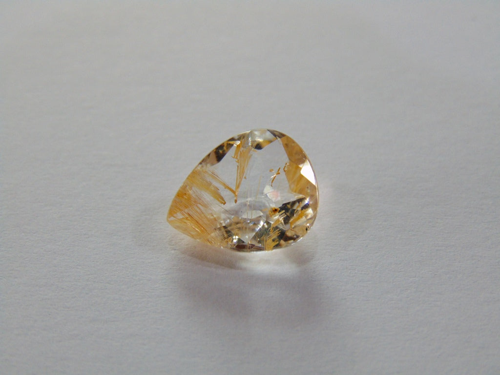 Topázio 6,80ct com Rutilo