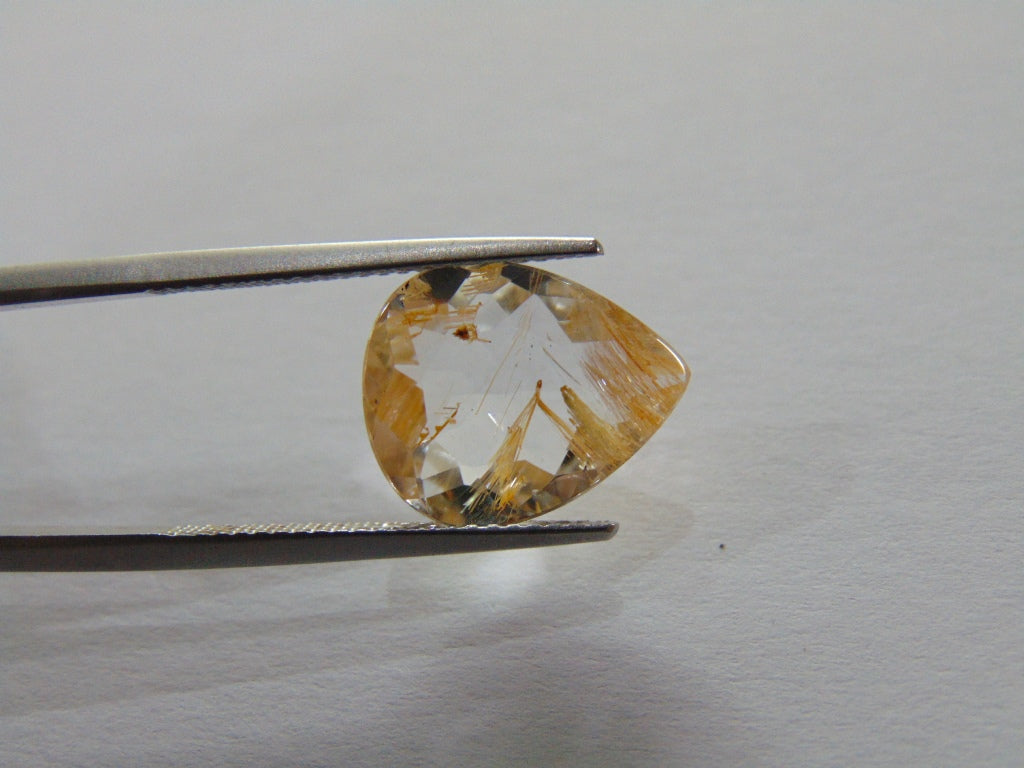 6.80ct Topaz With Rutile