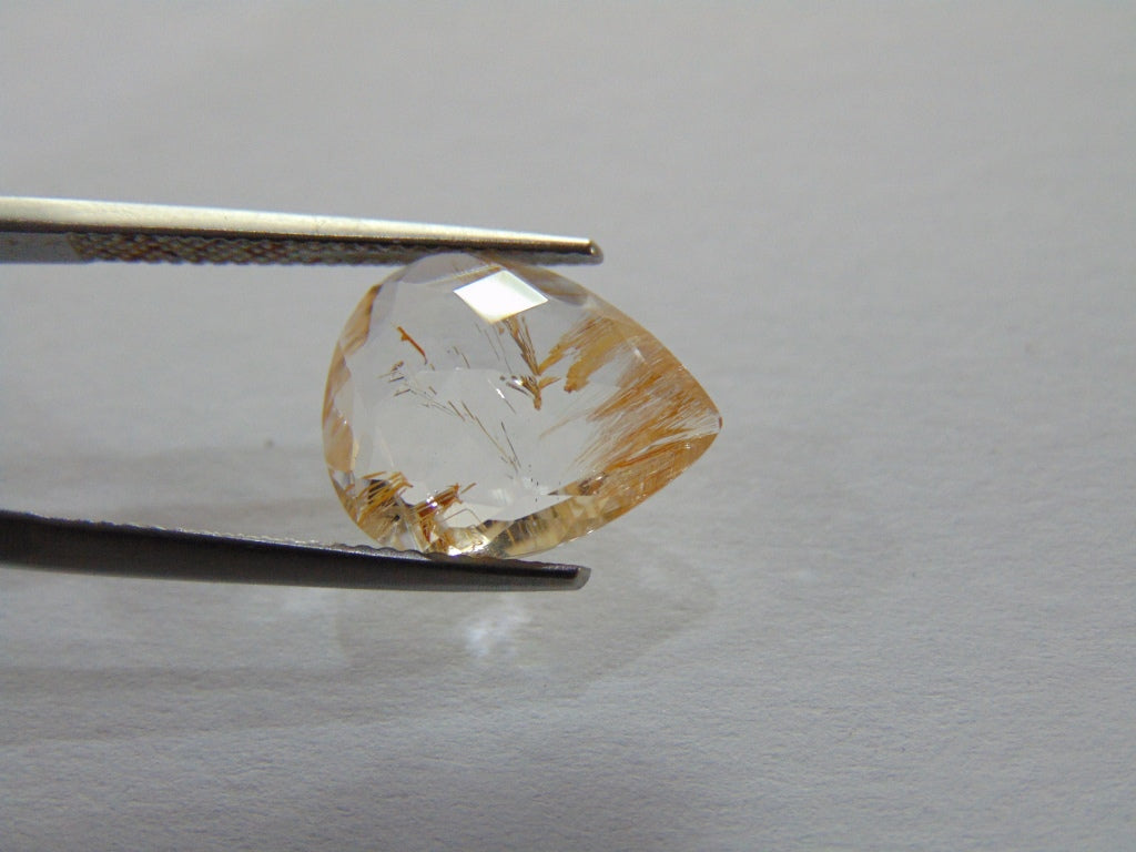 Topázio 6,80ct com Rutilo