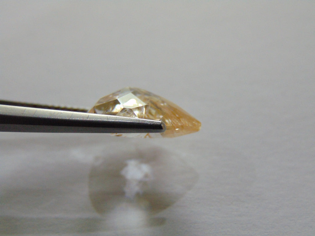 6.80ct Topaz With Rutile