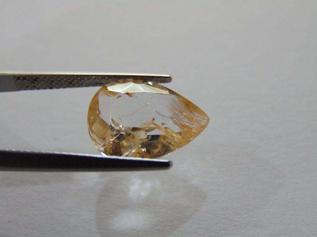 6.80ct Topaz With Rutile