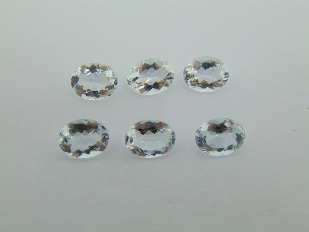 10,10 ct Aquamarine calibrado 9x7mm