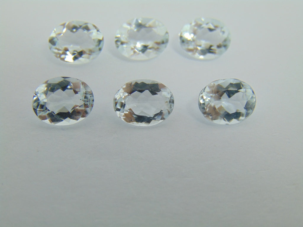 10.10ct Aquamarine Calibrated 9x7mm