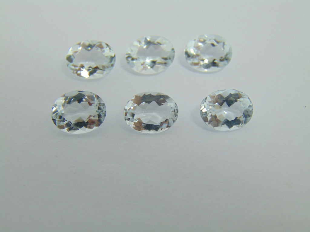 10.10ct Aquamarine Calibrated 9x7mm