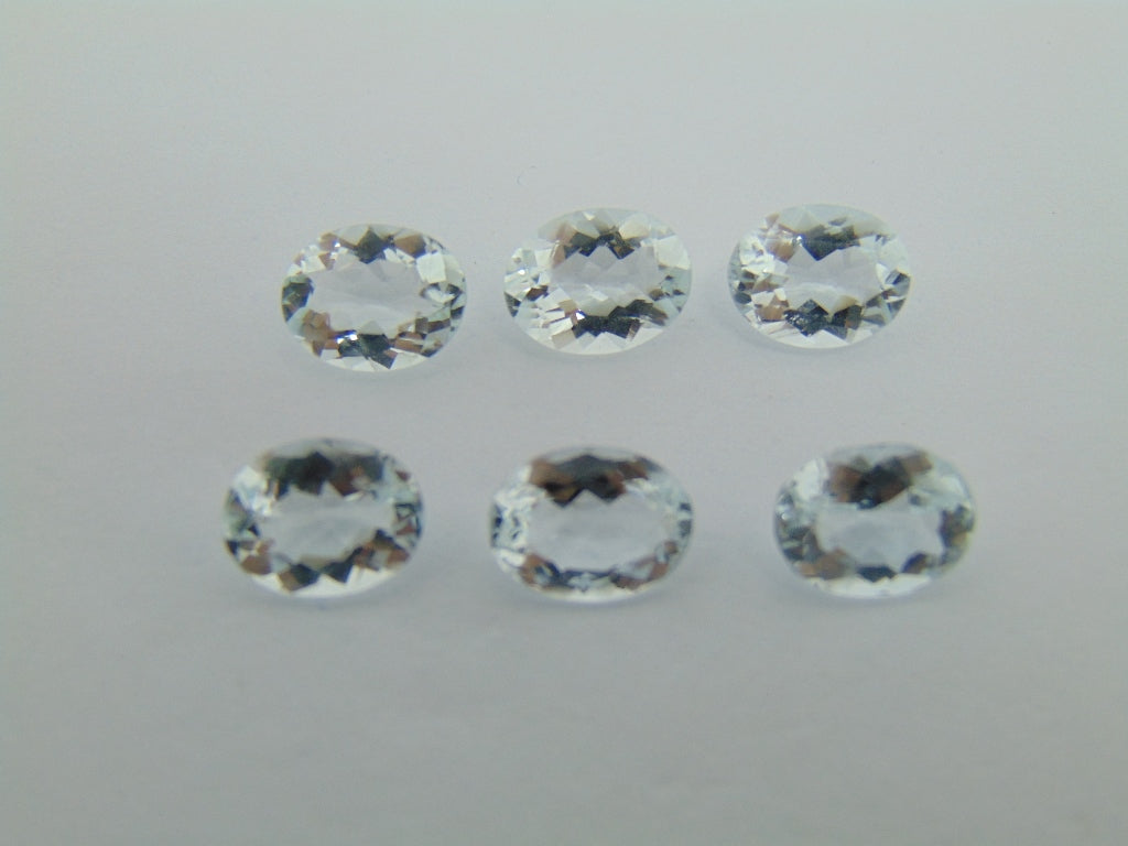 10.10ct Aquamarine Calibrated 9x7mm